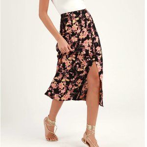 Free People midi skirt